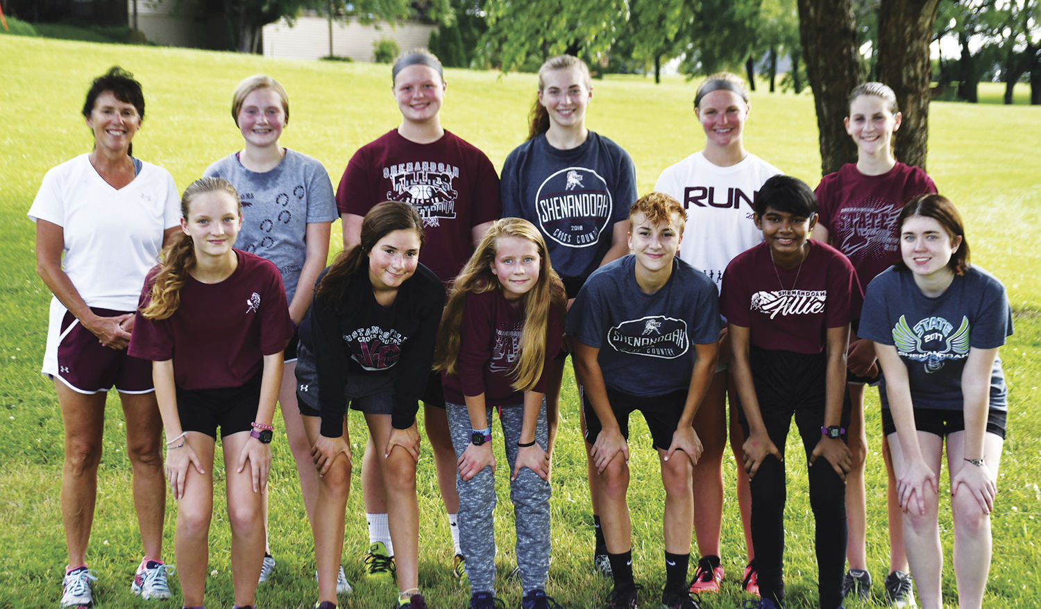 Shenandoah girls cross country